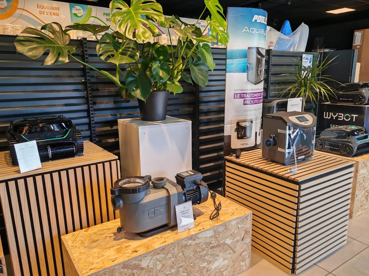 Pompe de filtration et équipements de traitement en magasin